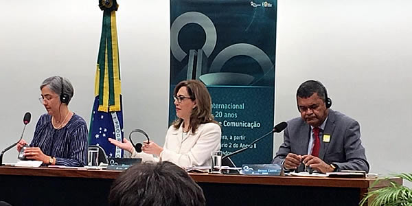 Em Seminário dos 20 Anos da TV Câmara, diretor da ASTRAL, Gerson de Castro afirma que há grande interesse da população pelas emissoras legislativas