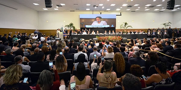 TVALRN teve audiência ampliada com a cobertura ao vivo da solenidade de posse do governo estadual em evento realizado ontem (1)
