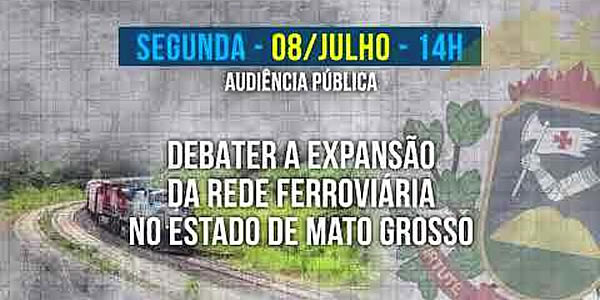TVALMT transmite ao vivo via Satélite C 2 audiência Pública para debater a expansão da rede ferroviária em Mato Grosso