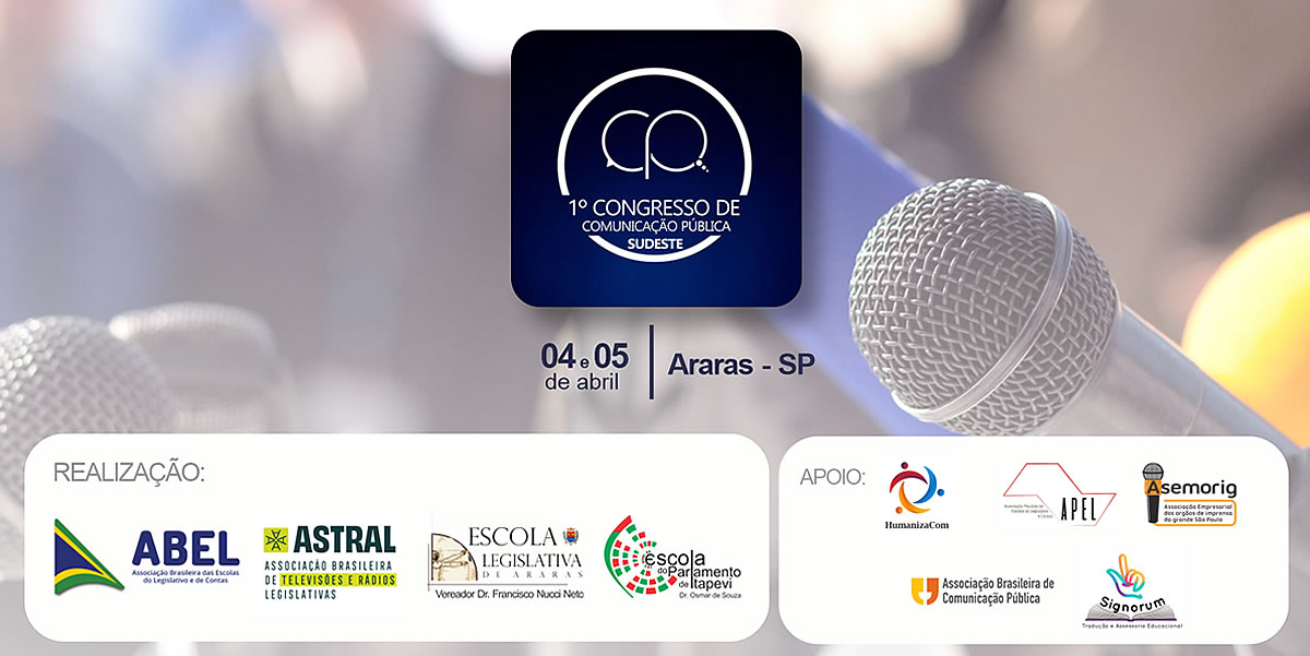 Congresso de comunicação pública divulga a programação