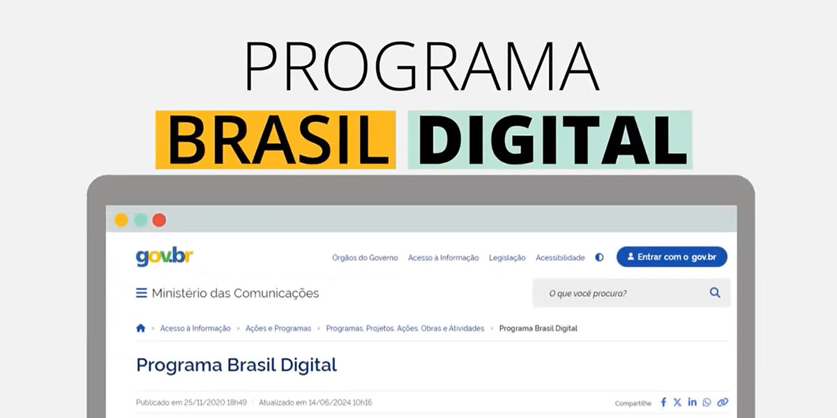 Vídeo da Rede Legislativa esclarece sobre o Brasil Digital