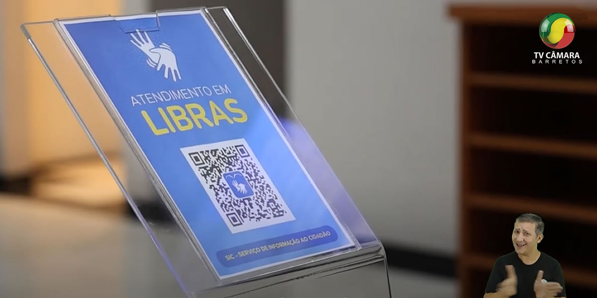 Câmara de Barretos implementa serviço de inclusão para pessoas surdas