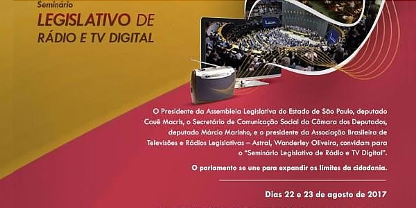 Rádio e TV Digital são temas de seminário no sudeste